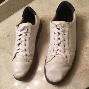 All White Leather Shoes & White Shoe Polish